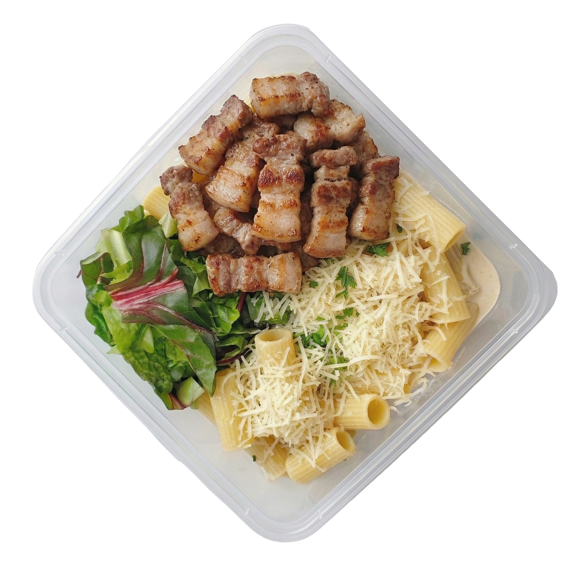 삼겹살 파스타보울